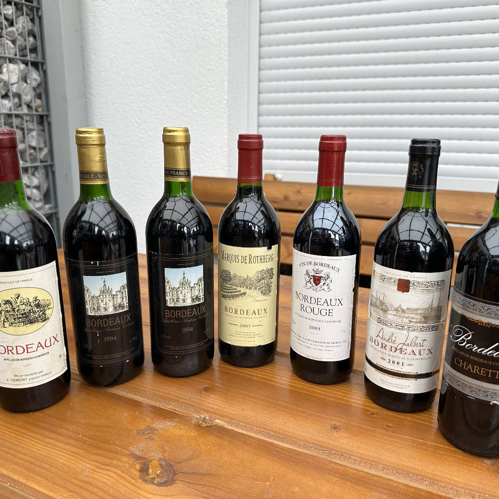 Bordeaux 1994,1999,2001,2003,2007