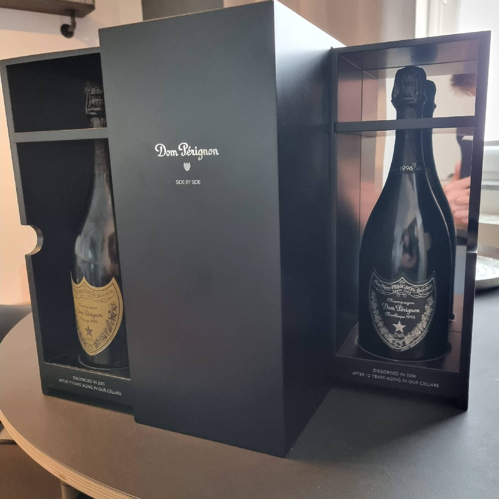 Dom Perignon Side by Side Box 1996