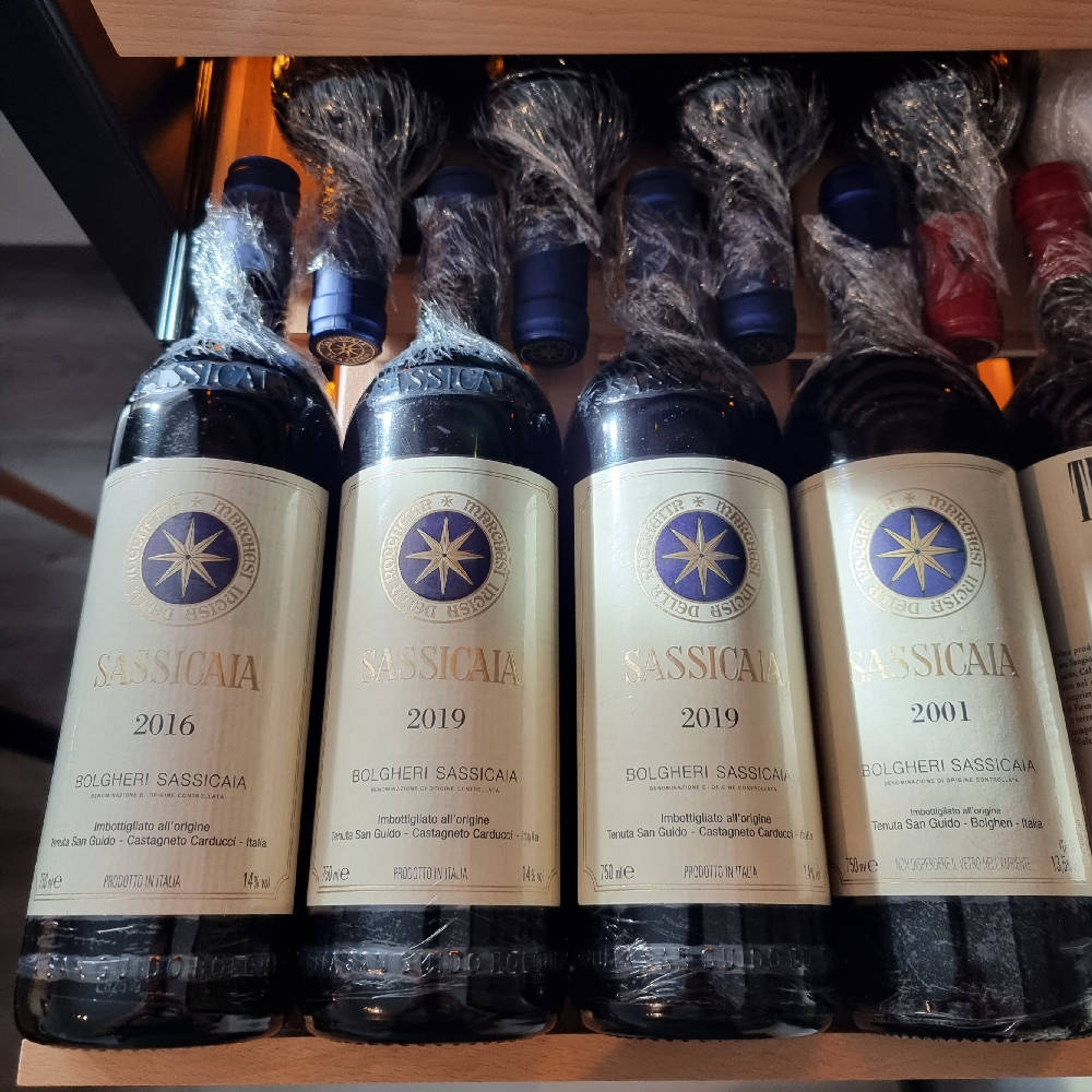 Sassicaia diverse Jahrgänge 0,75l