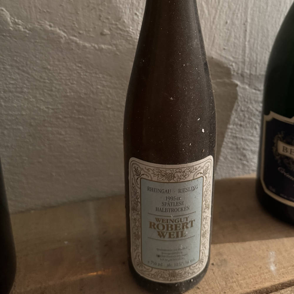 1995er Robert Weil Spätlese 