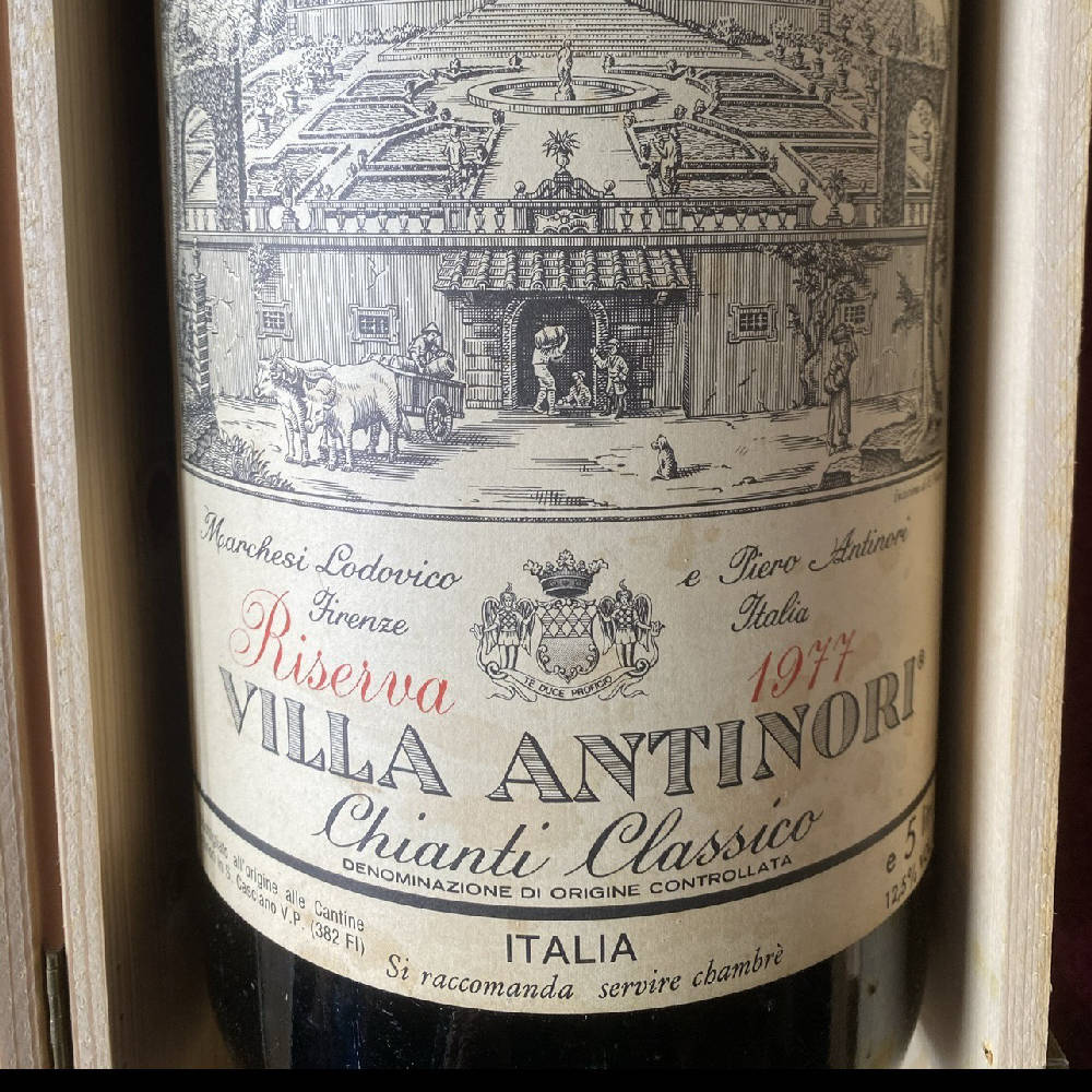 Chianti Viöla Antinori 1977