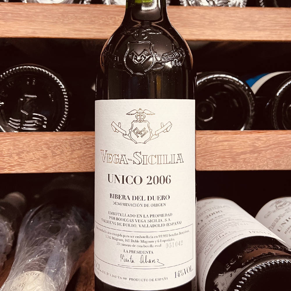 Vega Sicilia Unico-Ribera Reserv 2006