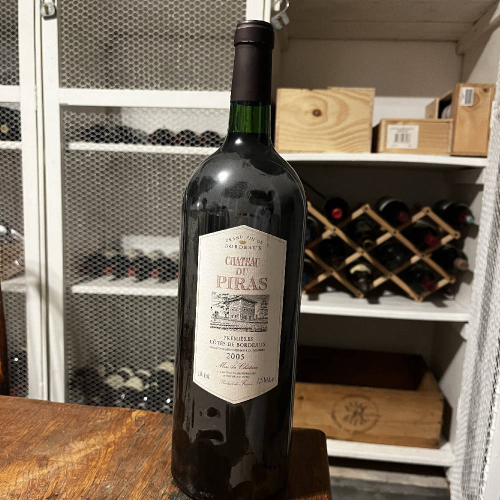 Bordeaux Chateau du Piras Magnum, 2005