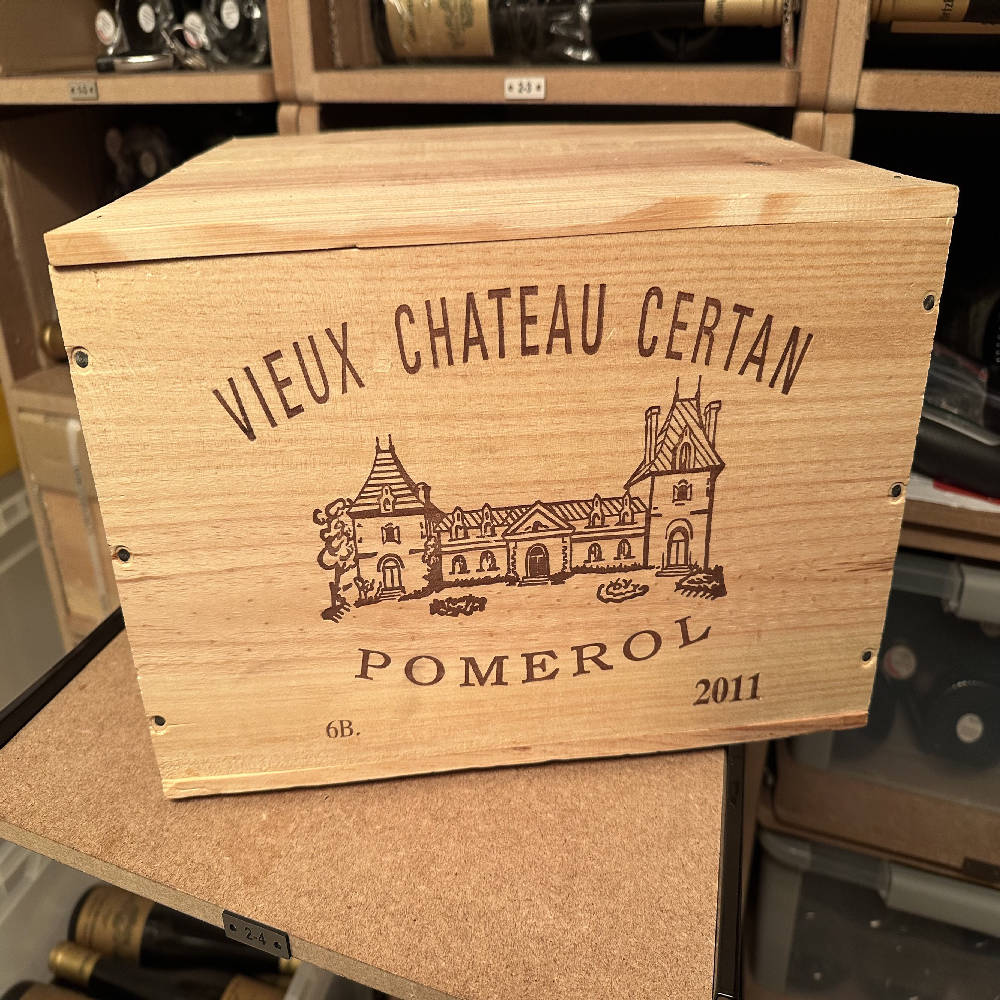 6er OHK Vieux Château Certan 2011 96 Parker Punkte