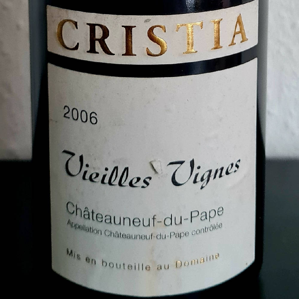 Chtistia Vieilles Vignes Chateauneuf du Pape 2006 