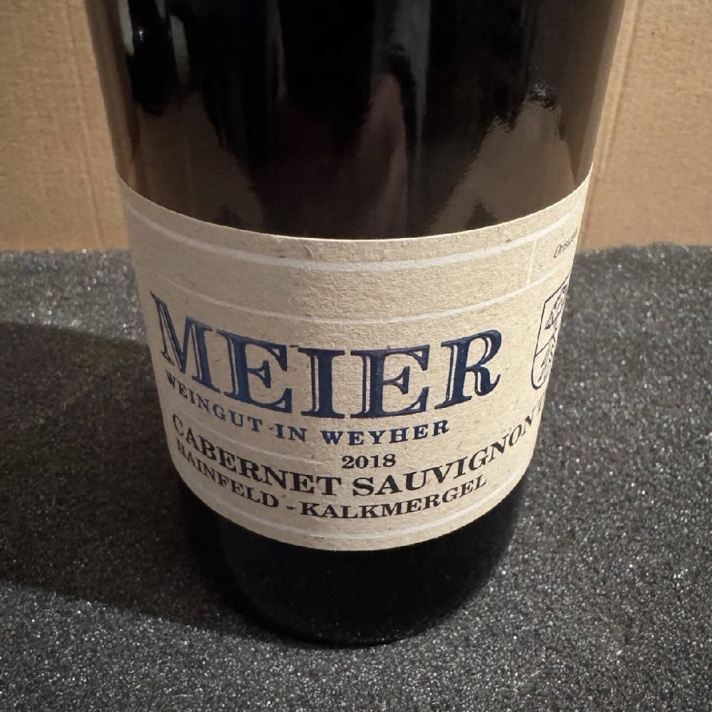 2018 CABERNET SAUVIGNON TROCKEN HAINFELD KALKMERGEL ROTWEIN PFALZ