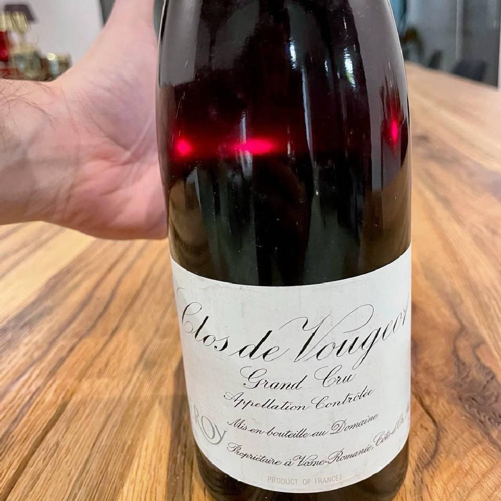 Domaine Leroy Clos de Vougeot Grand Cru 1988