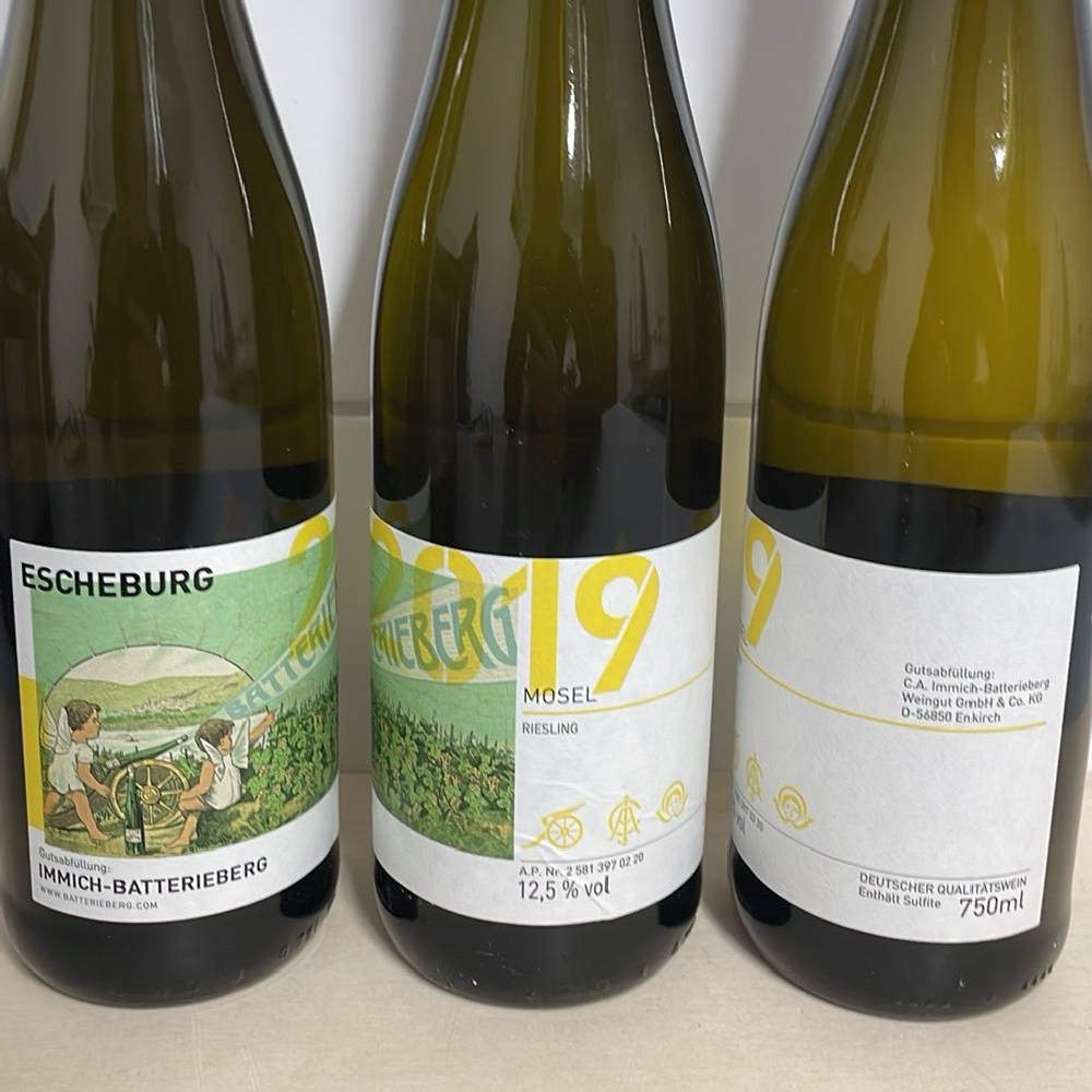 3er Paket Immich Batterieberg Riesling 2019