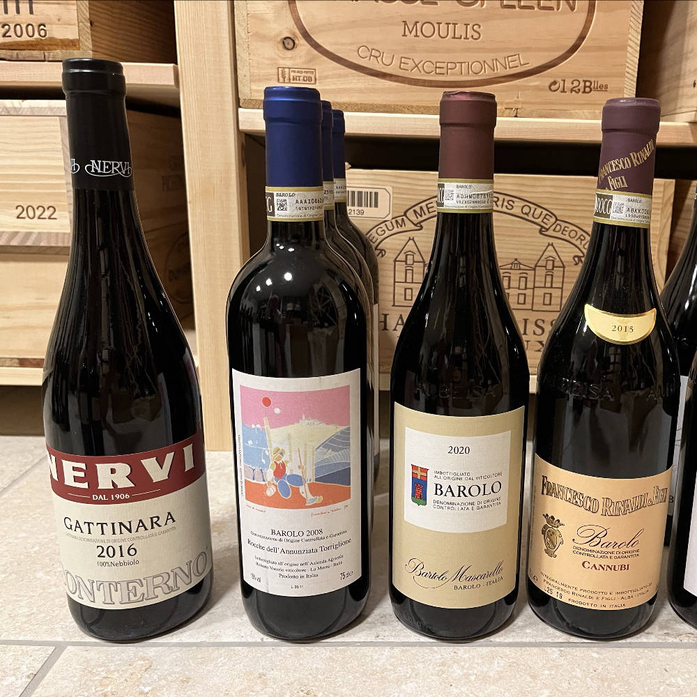 Voerzio, Mascarello und Nervi Barolo