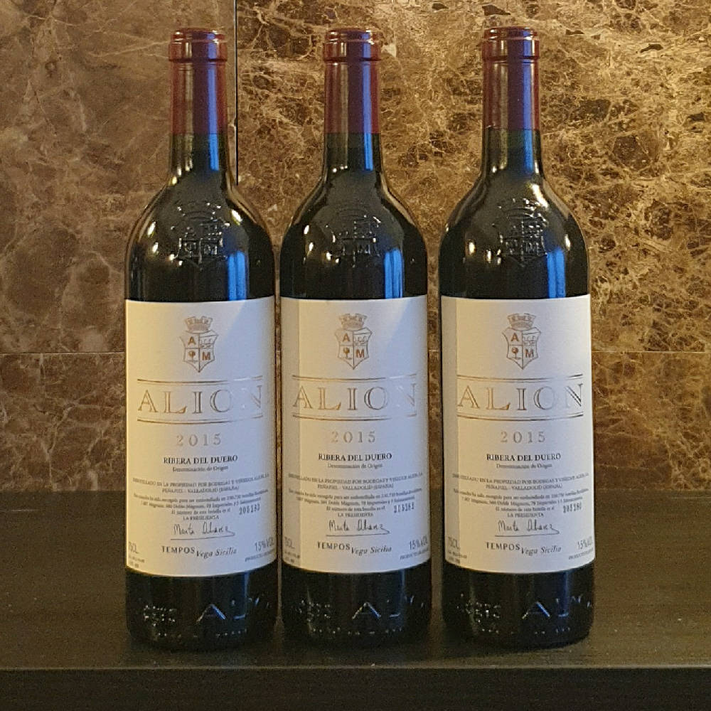 3 x Alion 2015 Vega Sicilia 