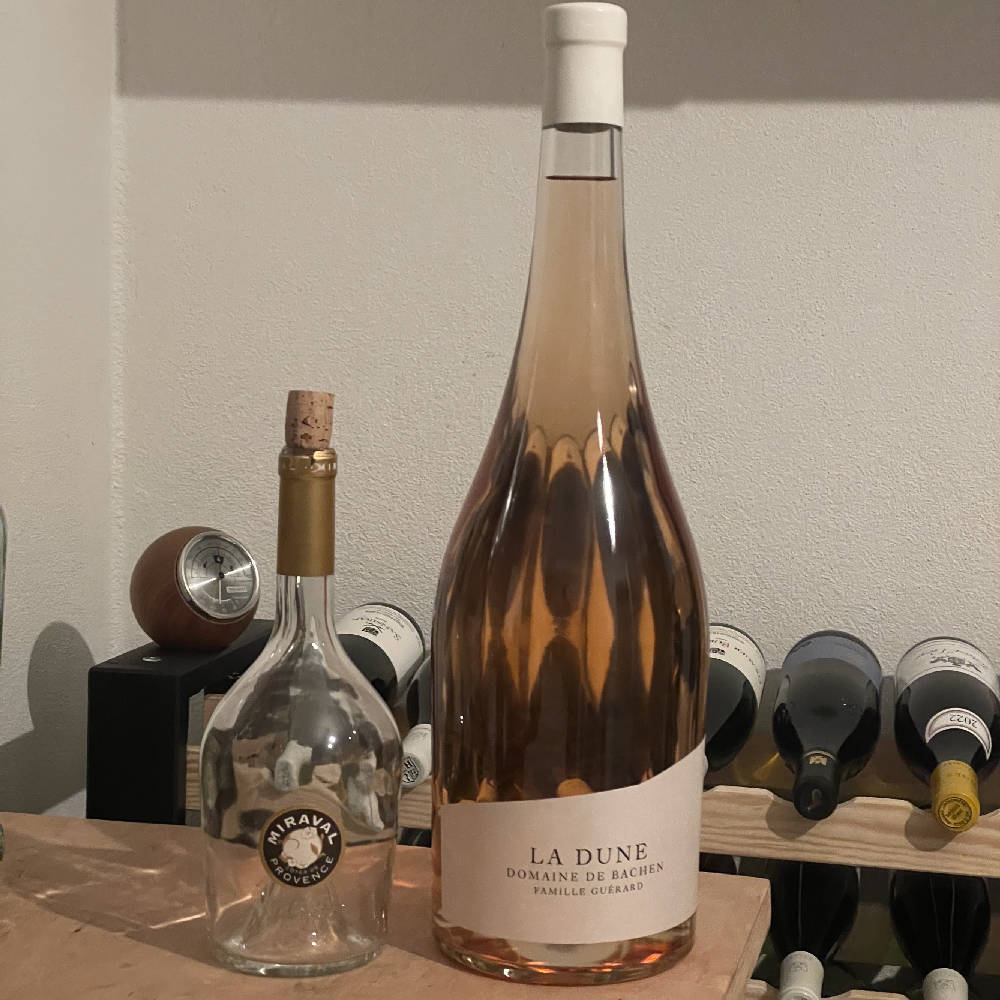 Doppelmagnum (3L) La Dune Rosé 2022 von Domaine de Bachen