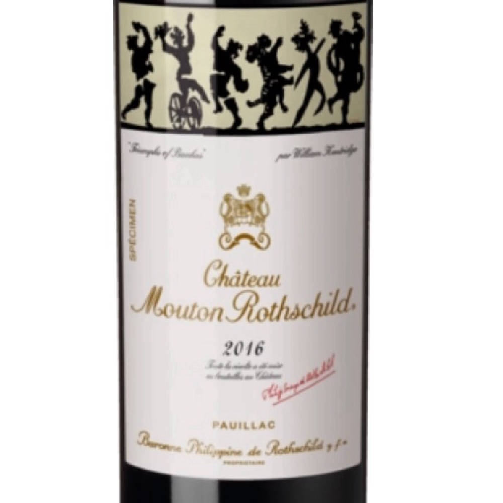 Mouton Rothschild 2016 PP 100