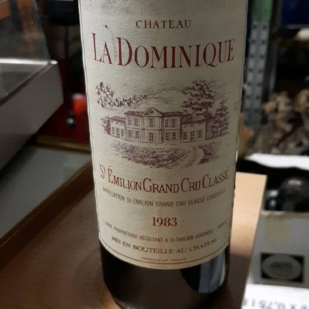 1983er Chateau La Dominique St. Emilion Grand Cru Classe 