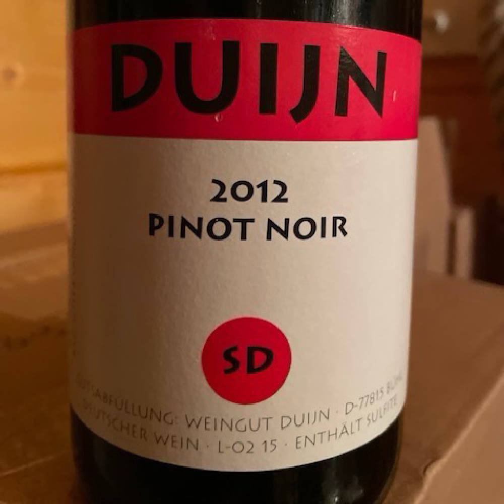 Jacob Duijn - Pinot Noir SD 2012