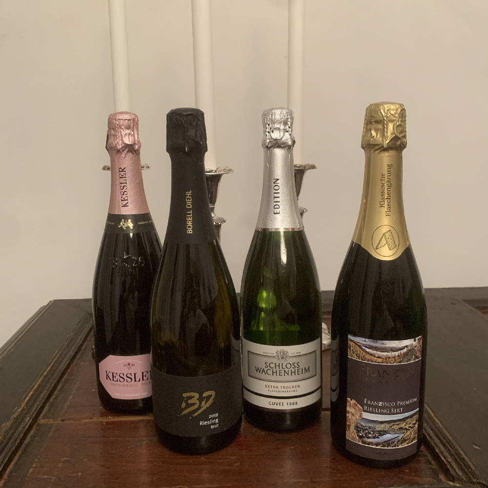 4 deutsche Winzer Sekte 
