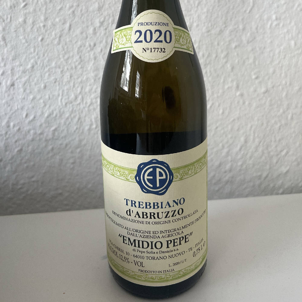 Emidio Pepe Trebbiano 2020
