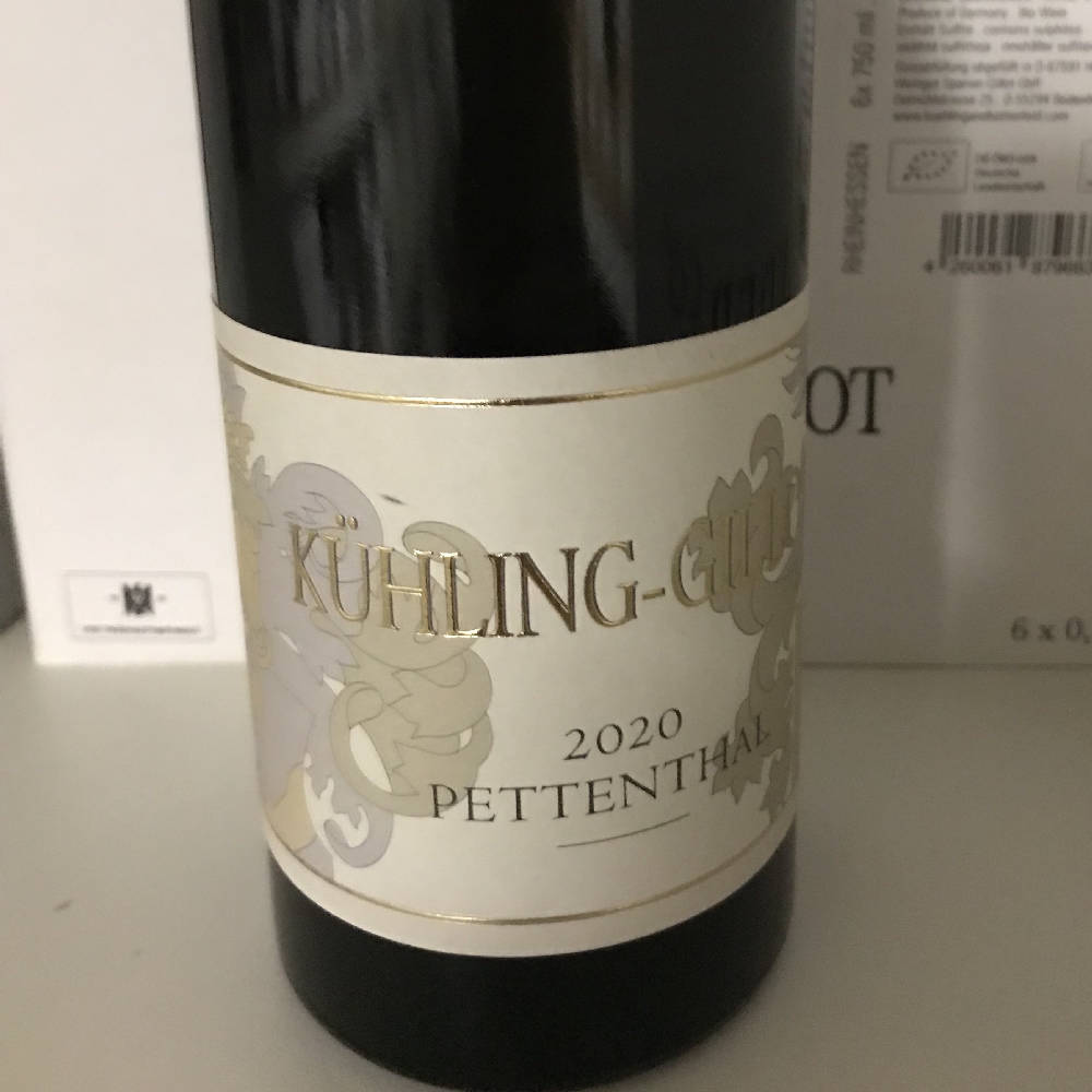 Riesling Grosses Gewachs Pettenthal Kuhling Gullot