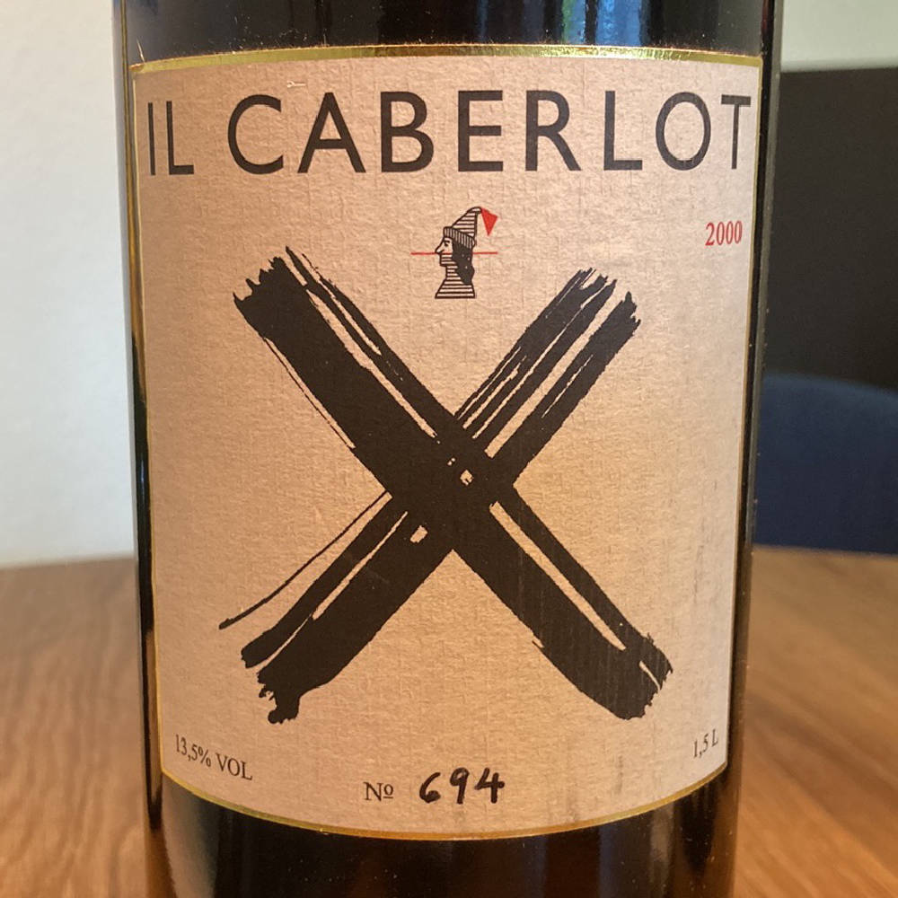 Podere Il Carnasciale Il Caberlot 2000 Magnum Toskana IGT Italien Toskana Rotwein