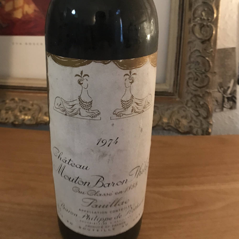 Château Mouton Baron Philippe de Rothschild 1974