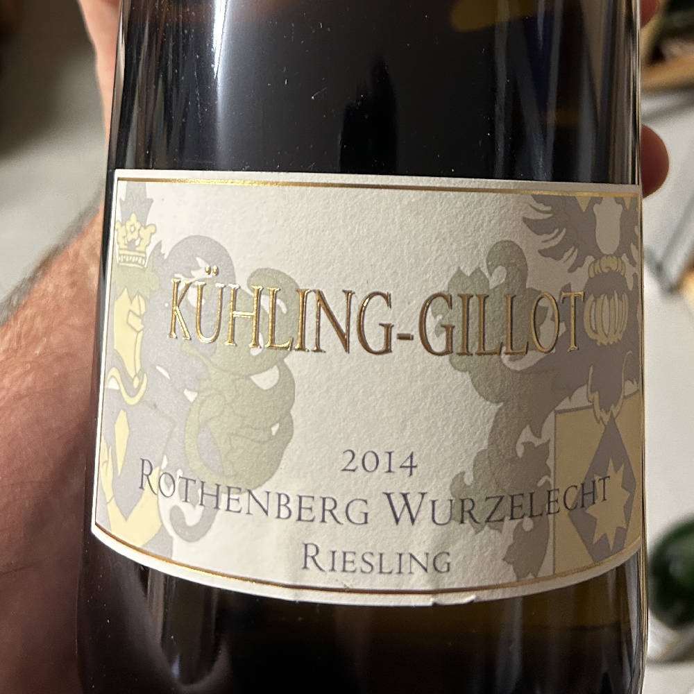 Kühling Gillot Wurzelecht 2014 3 Liter 