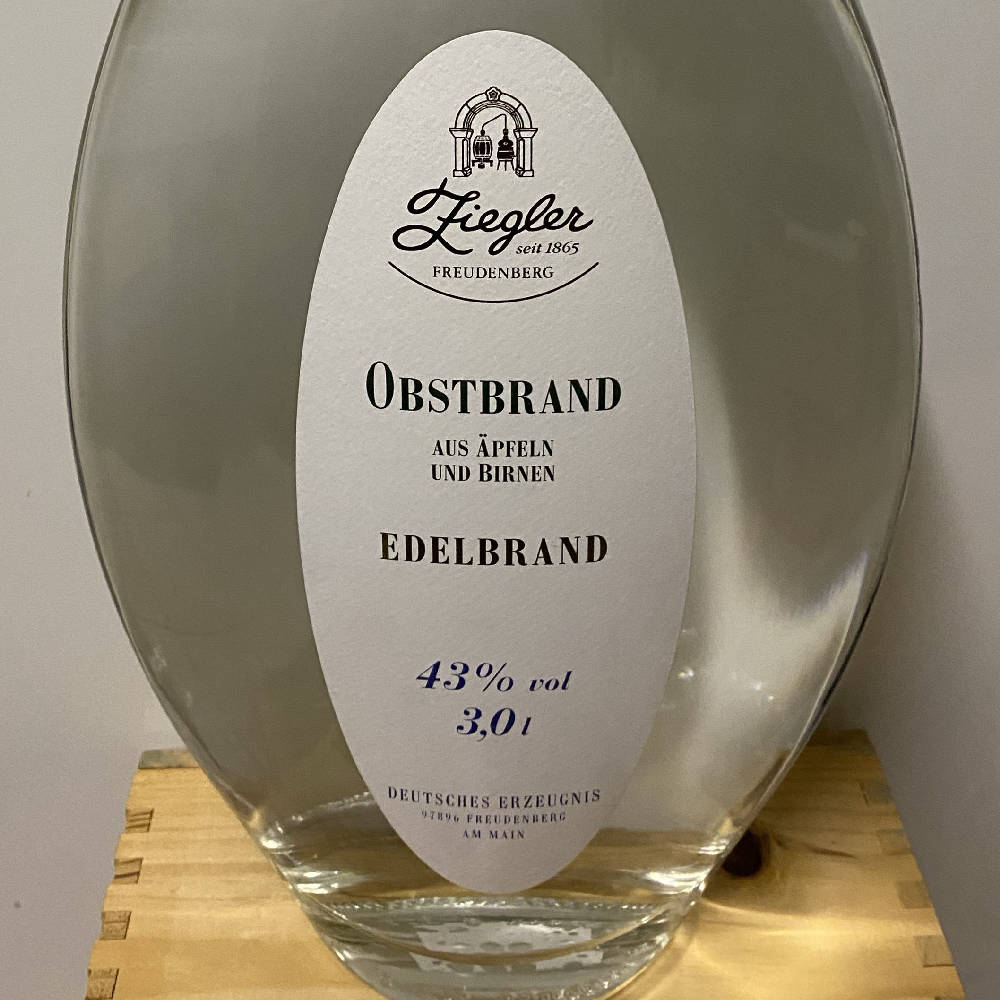 ZIEGLER EDELBRAND aus BIRNEN & Äpfeln 3,0l