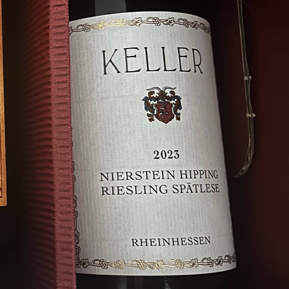 Keller Nierstein Hipping Riesling Spätlese 2023