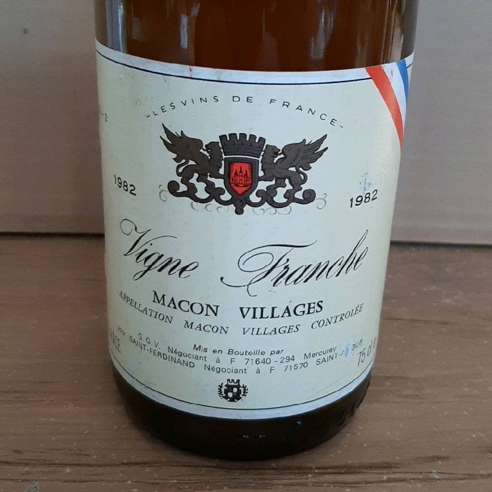 1982er Vigne Tranche Macon Villages