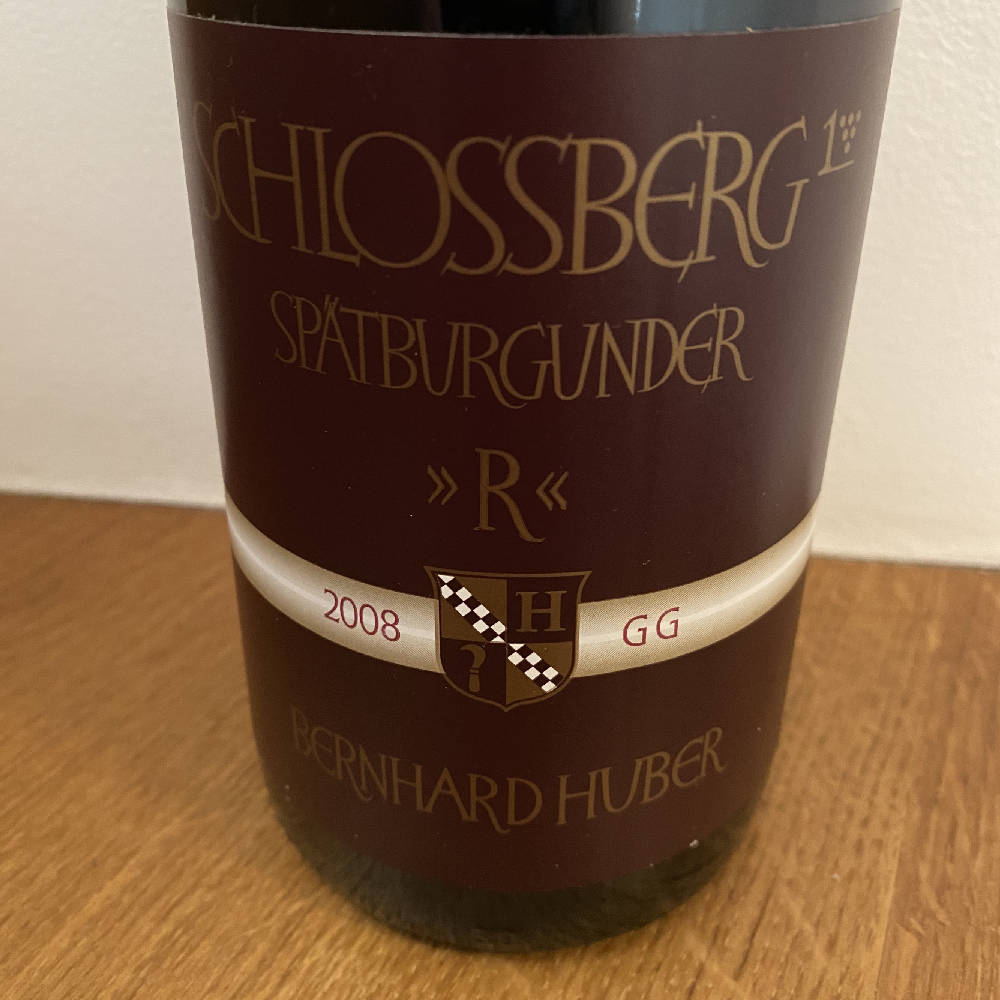 Bernhard Huber Schlossberg Spätburgunder „R“ GG 2008