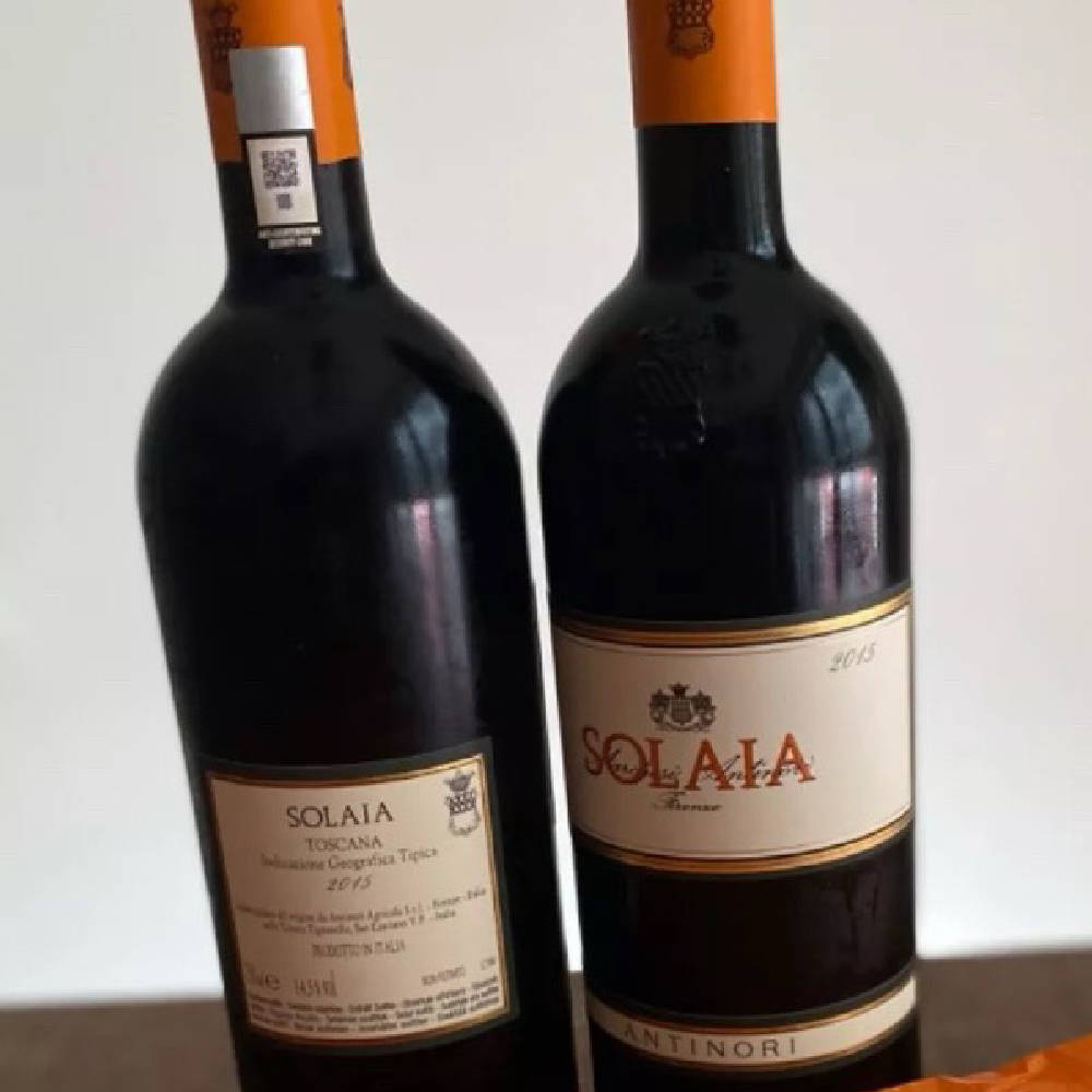 2 Flaschen Antinori: Solaia 2015  