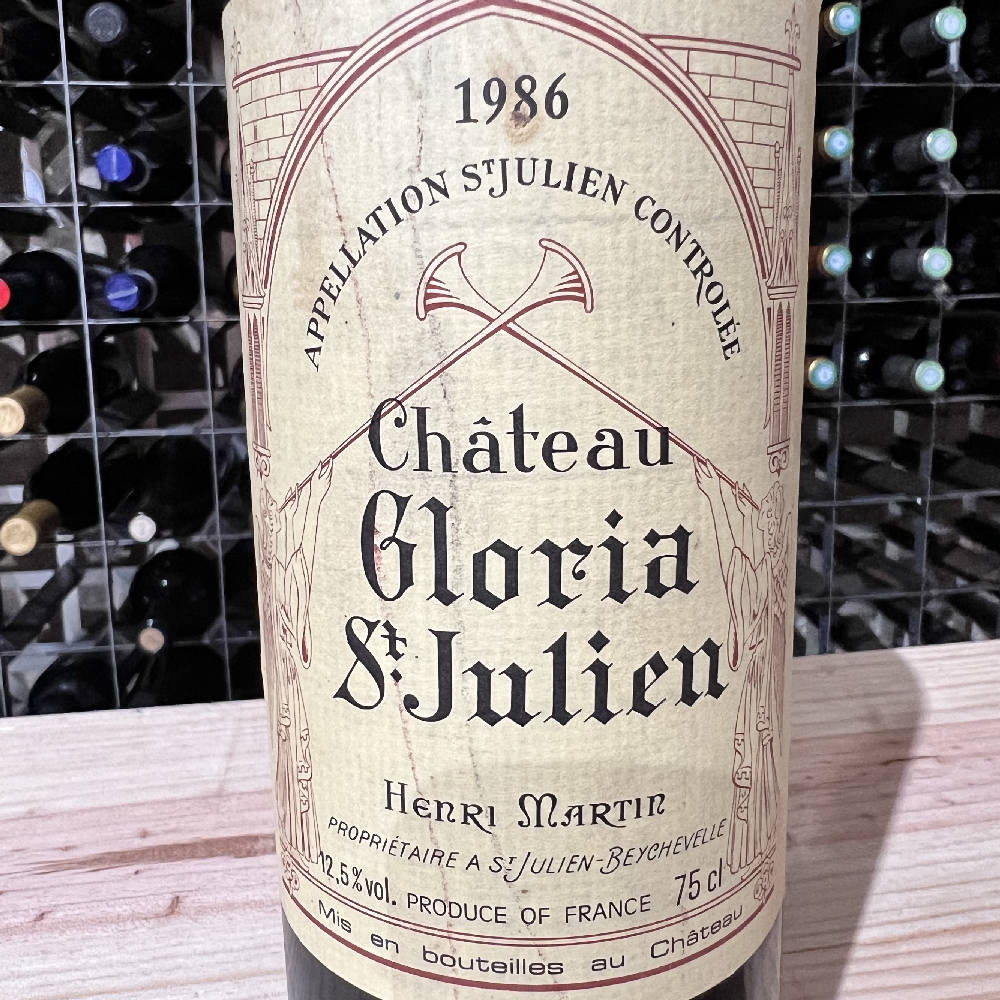 Château Gloria 1986 St. Julien 
