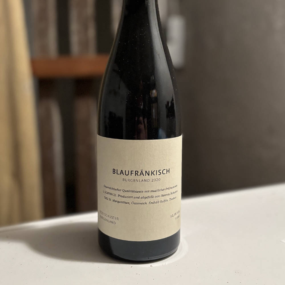 Rosi Schuster Blaufränkisch Burgenland 2020