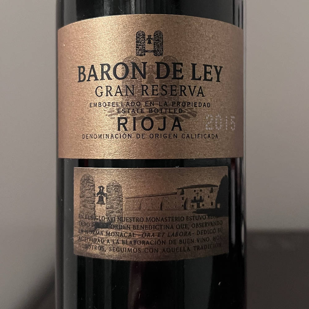 Baron de Ley 2015 Gran Reserva