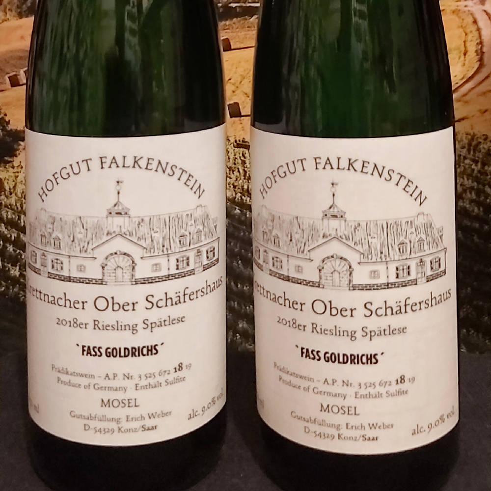 Hofgut Falkenstein Krettnacher Ober Schäfershaus Spätlese 2018 2 Fl. 