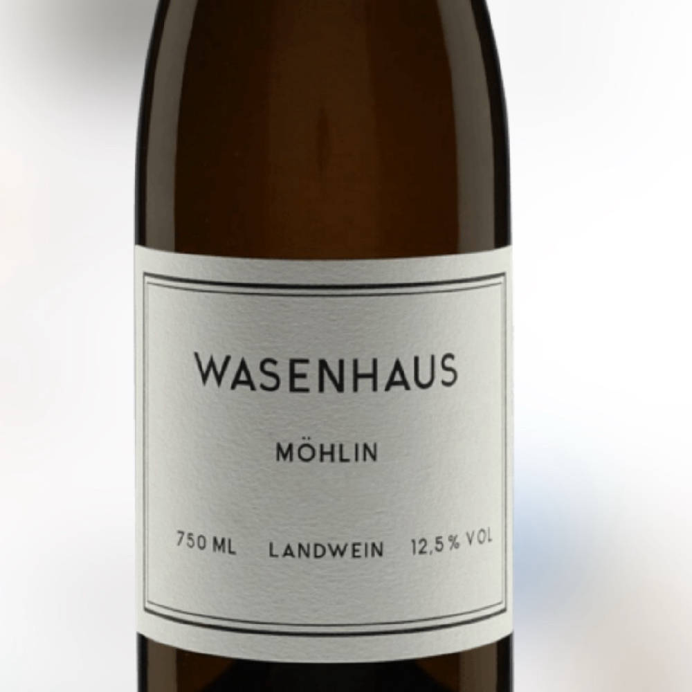 2 Flaschen Wasenhaus Möhlin Weißburgunder 2019 Tausch möglich