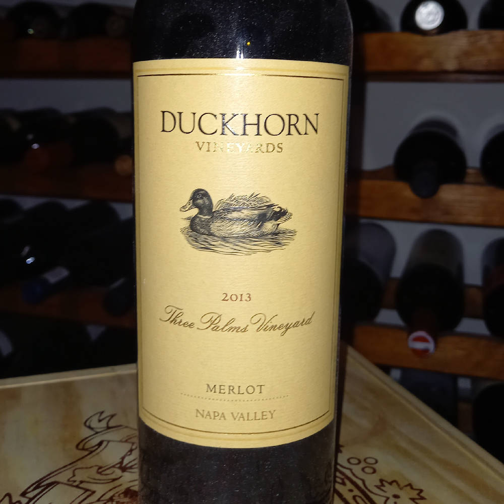 Duckhorn Napa Valley Three Palms Merlot 2013