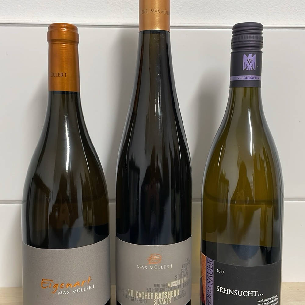 3er Paket Max Müller / Horst Sauer Silvaner