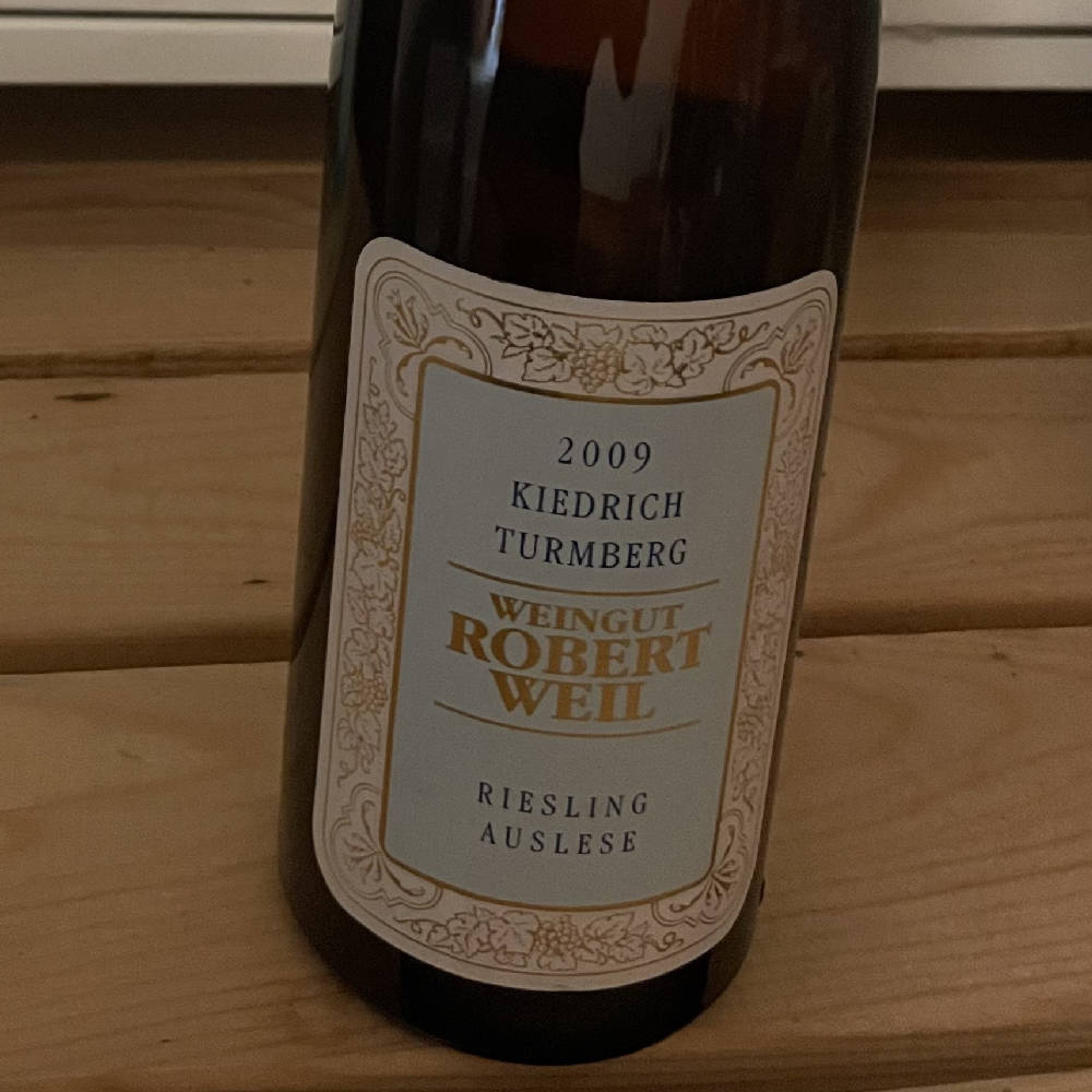 Weingut Robert Weil Turmberg 2009 Auslese