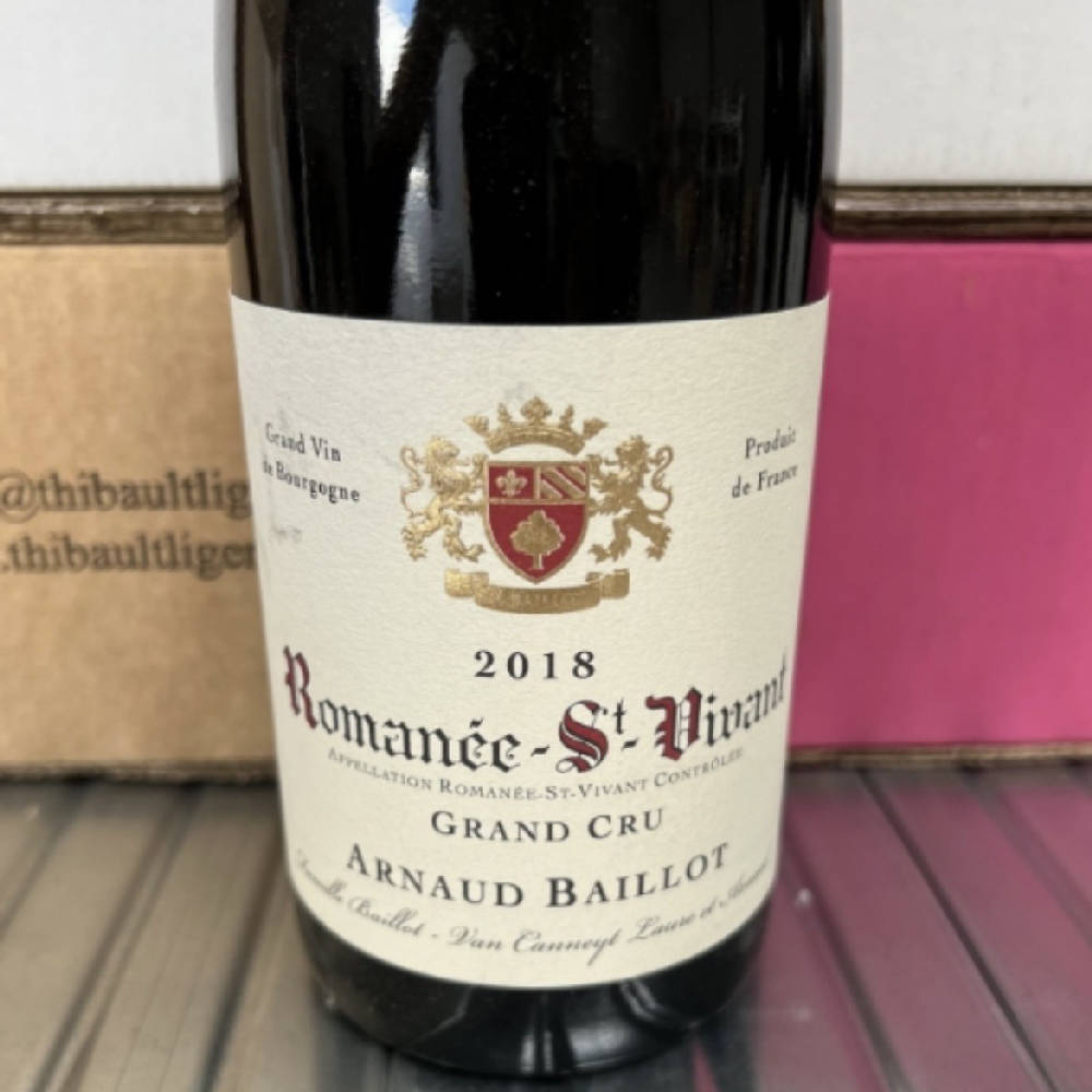 2018 Arnaud Baillot - Romanée-Saint-Vivant Grand Cru