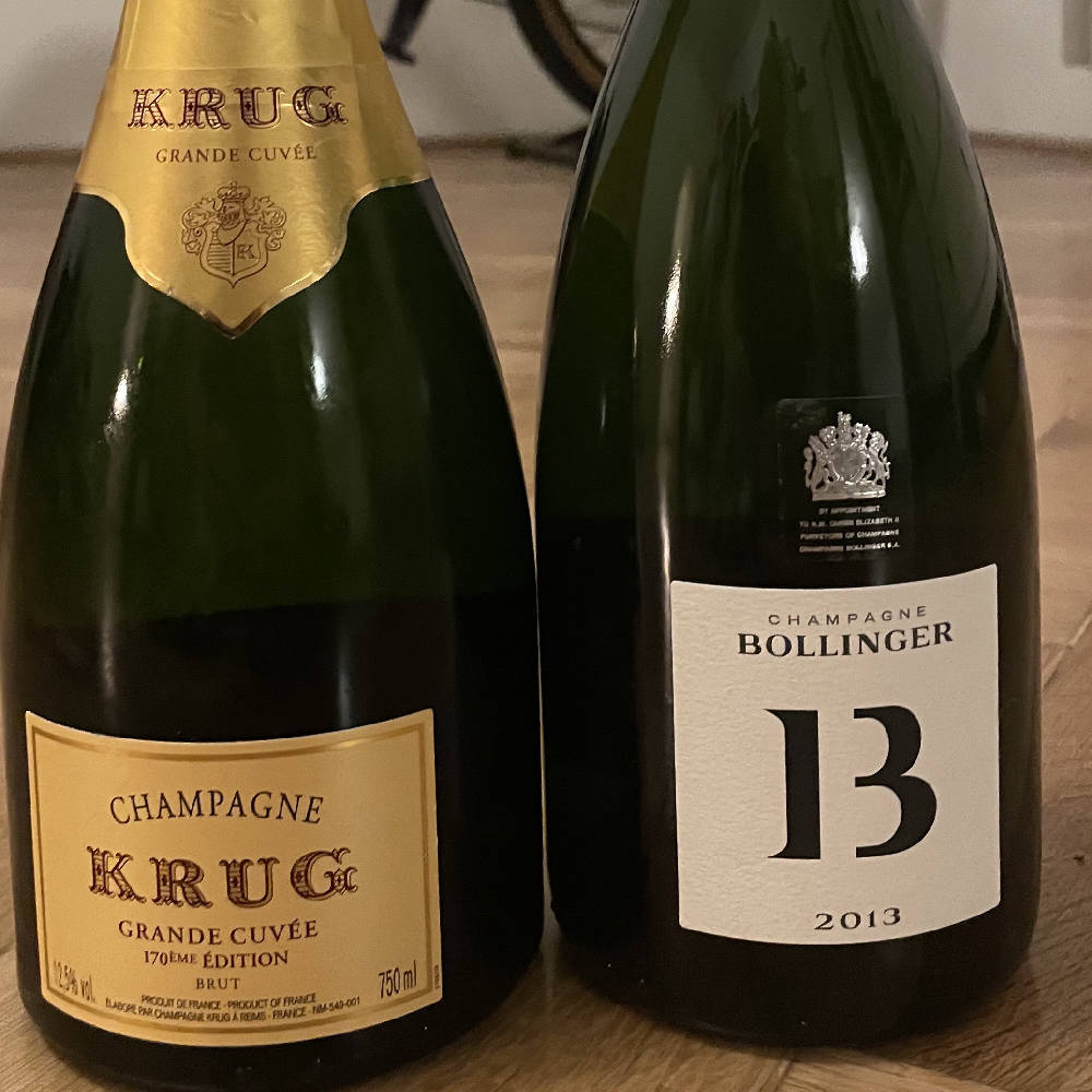 Champagner dou (Krug bollinger)