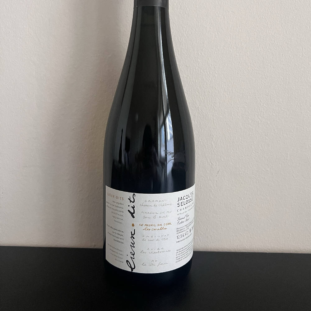JACQUES SELOSSE Les Carelles Lieux-dits