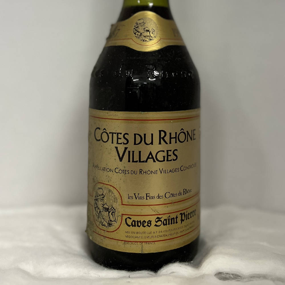 Côtes Du Rhone Villages 1x 1986 & 1x 1987