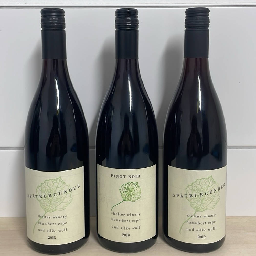 3er Paket Shelter Winery Pinot Noir