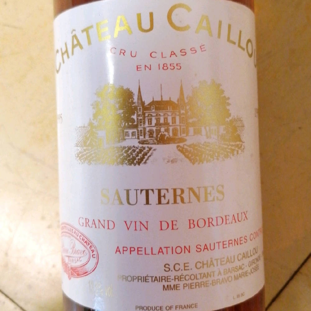 Chateau Caillou, 1995, 9 Flaschen verfügbar