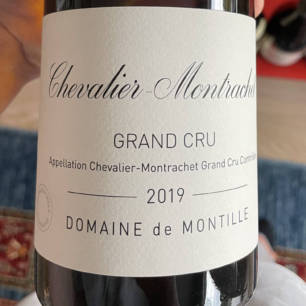 montille chevalier Montrachet 2019