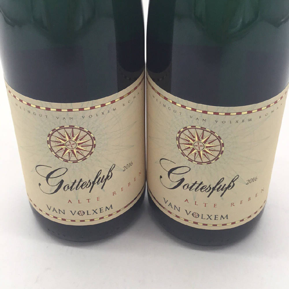 2x 2016 Weingut Van Volxem Gottesfuss Alte Reben Riesling 