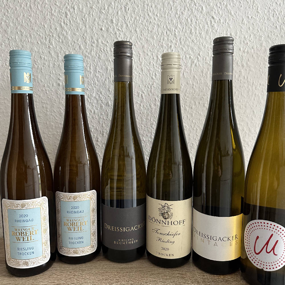 Riesling-Paket (Orts- und Gutsweine) 6 Flaschen