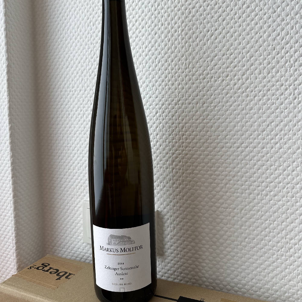 Magnum Auslese** - Zeltinger Sonnenuhr 2018 Markus Molitor