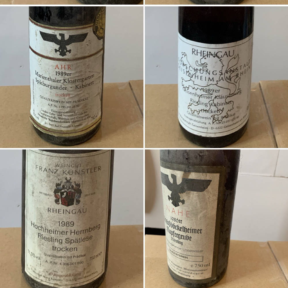 kleine Weinsammlung abzugeben