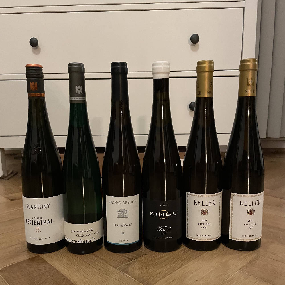 Riesling mix (Keller , rings etc.) 