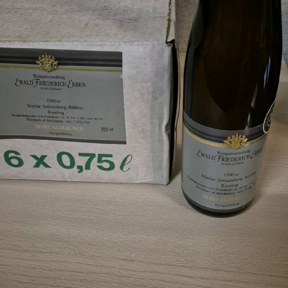 1990 Merl Stefansberg Riesling Auslese 0,75l